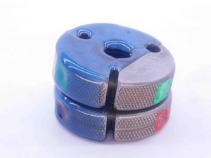 1/2 13 UNC 2A THREAD RING GAGES .5 .50 .500 GO NO GO P.D.'S = .4485 & .4435 - DW6341RD