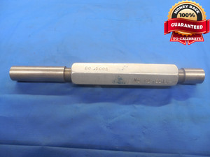 .5005 & .5011 PIN PLUG GAGE GO NO GO .5000 +.0005 OVERSIZE 1/2 12.728 mm CHECK