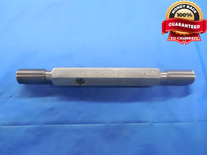 7/16 24 NS 2 SET THREAD PLUG GAGE .4375 GO NO GO P.D.'S = .4104 & .4063 UNS-2 - DW6550BU