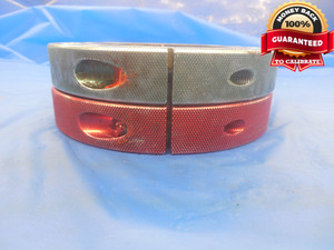 3 3/8 5 STUB ACME THREAD RING GAGES 3.375 5.0 GO NO GO P.D.'S = 3.3003 & 3.2759 - DW6585BU