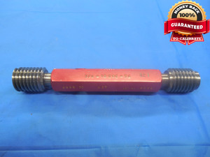 3/4 10 UNC 3A SET THREAD PLUG GAGE .75 GO NO GO P.D.'S = .6850 & .6806 NC-3A - DW6636BU