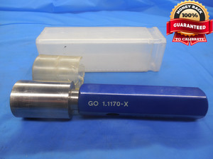 1.1170 CLASS X PIN PLUG GAGE 1.1250 -.0080 UNDERSIZE 1 1/8 28.372 mm INSPECTION