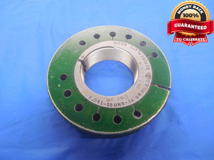 2.081 16 UNS 3A BEFORE PLATE THREAD RING GAGE GO ONLY P.D. = 2.0396 NS-3A CHECK - DW6744RD