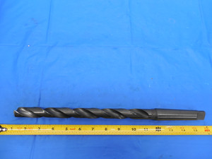 13/16" DIAMETER CHICAGO LATROBE MORSE TAPER #3 SHANK DRILL BIT HS USA MADE