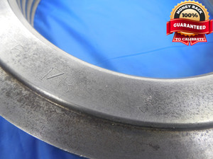 6 1/8 3 STUB ACME SOLID THREAD RING GAGE 6.125 3.0 GO ONLY P.D. = 5.9802 NA-2G - DW7169K6