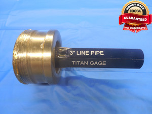 3" 8 LP LINE PIPE THREAD PLUG GAGE 3.0 3"-8 API 5B INSPECTION CHECK 3.00 - DW7159K6