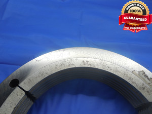 6 3/4 4 STUB ACME 2G THREAD RING GAGES 6.75 4.0 GO NO GO PD'S = 6.6240 & 6.6540 - DW7162K6