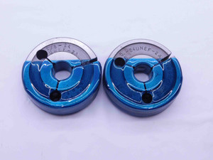5/8 24 UNEF 2A THREAD RING GAGES .625 .6250 GO NO GO P.D.'S = .5967 & .5927 - DW7192BU