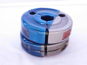 5/8 24 UNEF 2A THREAD RING GAGES .625 .6250 GO NO GO P.D.'S = .5967 & .5927 - DW7192BU