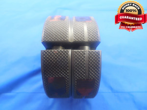 1" 14 NS 5 SPECIAL THREAD RING GAGES 1.0 GO NO GO P.D.'S = .9623 & .9612 UNS-5 - DW7297BU