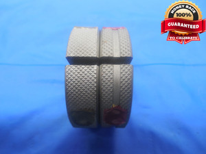 3/8 24 UNF 2A PREPLATE THREAD RING GAGES .375 GO NO GO P.D.'S = .3454 & .3422 - DW7344CG