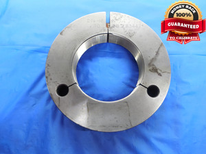 2 7/8 16 N 3A THREAD RING GAGE 2.875 GO ONLY P.D. = 2.8344 UN-3A INSPECTION - DW7449BU