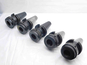 5pcs LOT OF CAT50 TG150 COLLET CHUCK TOOL HOLDER 2" PROJECTION TG 150 ROUND NUT - JH0591BU