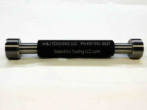 NEW 7/8 24 UNS 2B THREAD PLUG GAGE .875 GO NO GO P.D.'S = .8479 & .8532 NS-2B