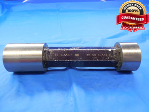 1.5580 & 1.5620 XX PIN PLUG GAGE GO NOGO 1.5625 -.0045 1 9/16 39.675 1.558 1.562