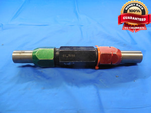 .7456 & .7474 CL X PIN PLUG GAGE GO NO GO .7500 -.0044 UNDERSIZE 3/4 18.984 mm