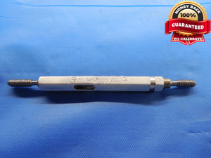 3 48 NC 3 THREAD PLUG GAGE #3 .099 GO NO GO P.D.'S = .0855 & .0871 UNC-3 CHECK - DW7596BU