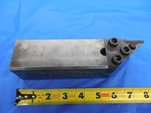 KENNAMETAL ? 74 107 153 001 LATHE TURNING TOOL HOLDER 2" SHANK GROOVING INSERTS