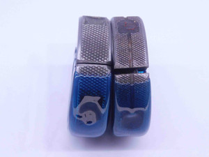 M16 X 1.5 6g METRIC THREAD RING GAGES 16 GO NO GO P.D.'S = 14.994 & 14.854 CHECK - DT0576BURL