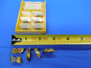 4PCS KENNAMETAL NJF3010L16 KC730 TiN CARBIDE TOP NOTCH UNJ THREADING INSERTS