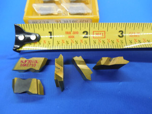 4PCS KENNAMETAL NJF3010L16 KC730 TiN CARBIDE TOP NOTCH UNJ THREADING INSERTS