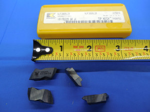 4PCS KENNAMETAL NJF3008L20 KC5010 CARBIDE TOP NOTCH THREADING INSERTS NJF 3008