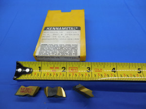 3PCS KENNAMETAL NJF3010L16 KC710 TiN CARBIDE TOP NOTCH INSERTS NJF 3010 L16 TOOL