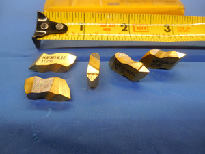 6PCS NEW KENNAMETAL NJP3014L12 KC730 TiN CARBIDE TOP NOTCH UNJ THREADING INSERTS