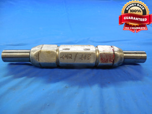 .6420 & .6630 PIN PLUG GAGE GO NO GO .6563 -.0143 UNDERSIZE 21/32 16.840 mm .642