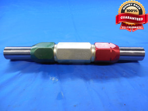 .7420 & .7630 CL Y PIN PLUG GAGE GO NO GO .7500 -.0080 UNDERSIZE 3/4 18.847 mm