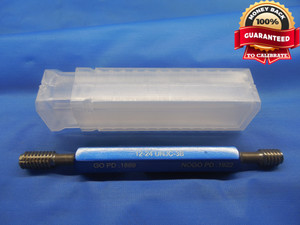 12 24 UNJC 3B THREAD PLUG GAGE #12 .216 GO NO GO P.D.'S = .1889 & .1922 QUALITY - DW8119JSER