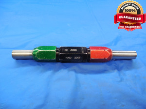 .5000 & .5005 CLASS XX PIN PLUG GAGE GO NO GO ONSIZE 1/2 12.713 mm .5 .50 .500