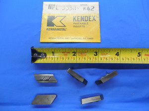 5PCS NEW KENNAMETAL NPL 333N K42 CARBIDE TOP NOTCH INSERTS NPL333N KENDEX