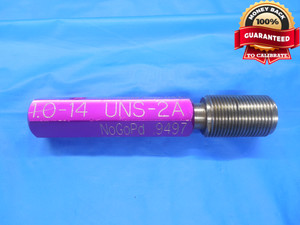 1" 14 UNS 2A SET THREAD PLUG GAGE 1.0 NO GO ONLY P.D. = .9497 NS-2A INSPECTION - DW8171RD