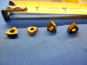 8PCS NEW KENNAMETAL K04250804 KC810 TiN COATED CARBIDE INSERTS R90307 001 E9 OR