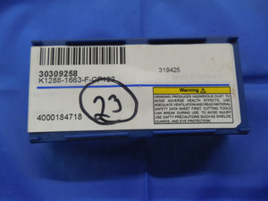 7PCS NEW MAPAL K1288-1663-F-CP122 CARBIDE INSERTS 30309258 INDEXABLE TOOLING