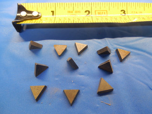 11PCS NEW VALENITE TPEE 731 VC8 CARBIDE TURNING INSERTS TPEE731 1/64 INDEXABLE