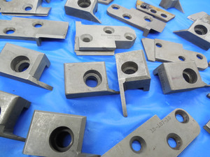 LOT OF MISC MANCHESTER CLAMPS & SUPPORT BLADES CARBIDE BRAZED LATHE TOOLING