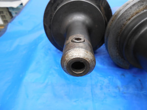 5 PCS MIXED LOT OF CAT50 3/8, 1/2, 3/4, 7/8 & 1" ID SOLID END MILL TOOL HOLDERS - JH0968BU