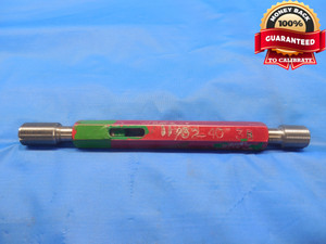 11/32 40 UNS 3B THREAD PLUG GAGE .34375 GO NO GO P.D.'S = .3275 & .3308 NS-3B - DW8449BU