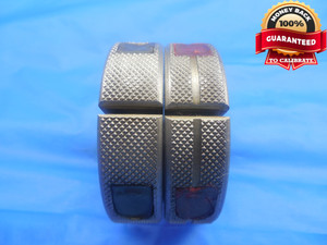 .650 18 UNS 2A THREAD RING GAGES .65 GO NO GO P.D.'S = .6195 & .6145 NS-2A CHECK - DW8589BU