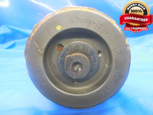 3.2081 12 NS THREAD PLUG GAGE GO ONLY P.D. = 3.1540 UNS 3.2081"-12 INSPECTION - DW8676BU