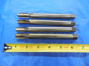 4 PCS REIFF & Nestor 1/4 18 ANPT HSG PIPE TAP 4 STRAIGHT FLUTE .25 016 SS R&N