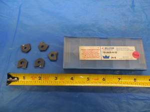 5PCS NEW MILLSTAR FB-0625-N-02 TiALN CARBIDE MILLING INSERTS INDEXABLE TOOL