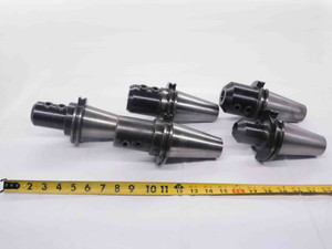 5 PC LOT OF 1" ID SOLID END MILL TOOL HOLDERS 3" - 4" PROJECTIONS 1.0 - JH1109BU