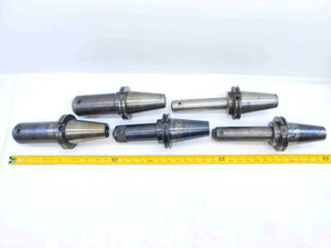 5pc LOT OF CAT50 3/4 ID SOLID END MILL TOOL HOLDER .75 .7500 EXTENDED PROJECTION - JH1111BU