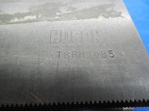 2PCS HURON KT8PM10B5 SOFT LATHE CHUCK JAWS SERRATED CNC MILLING MACHINE SHOP KM1 - MS1807BU
