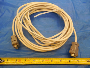 BELDEN DATATWIST 1585A CAT5 CMP NETWORK CABLE W/ MALE & FEMALE 9-PIN CONNECTORS - MS2141BU