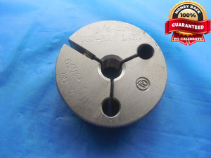 3/8 24 UNF 3A LEFT HAND THREAD RING GAGE .375 NO GO ONLY P.D. = .3450 L.H. .3750 - DW9710BU