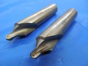 2PCS KEO SE #16 HSS CENTER DRILL 60? BELL TYPE HEY 3/16 DIA 1/2 SHANK 3" OAL - MS2189BU